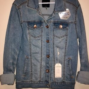 NWT Cavalini jean jacket